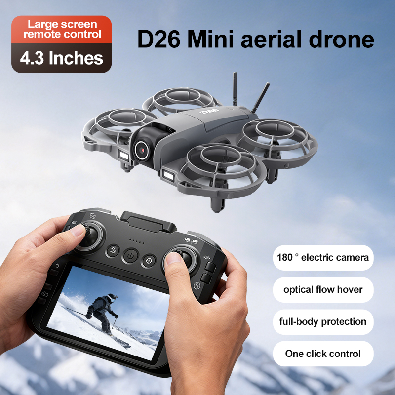 D26 Drone 4K Aerial HD 180° Ca - огляд і ціна Drone Gimbal 2 Axis
