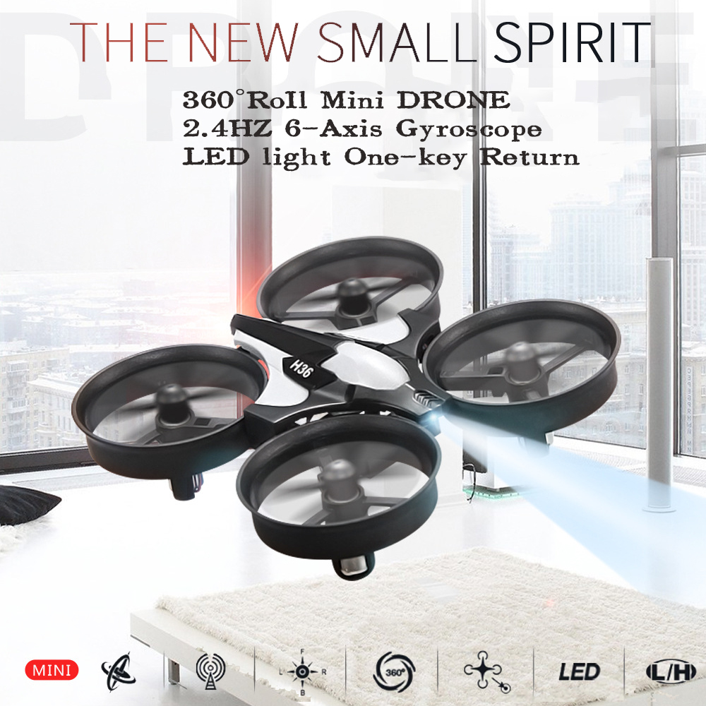 JJRC H36 Mini Drone 2.4G 6-axi - огляд і ціна Drone Gimbal 2 Axis