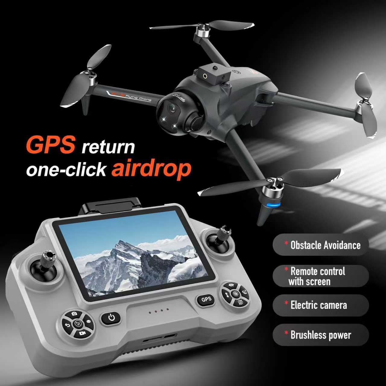 YL059 FPV GPS Quadcopter Drone - огляд і ціна Drone Gimbal 2 Axis